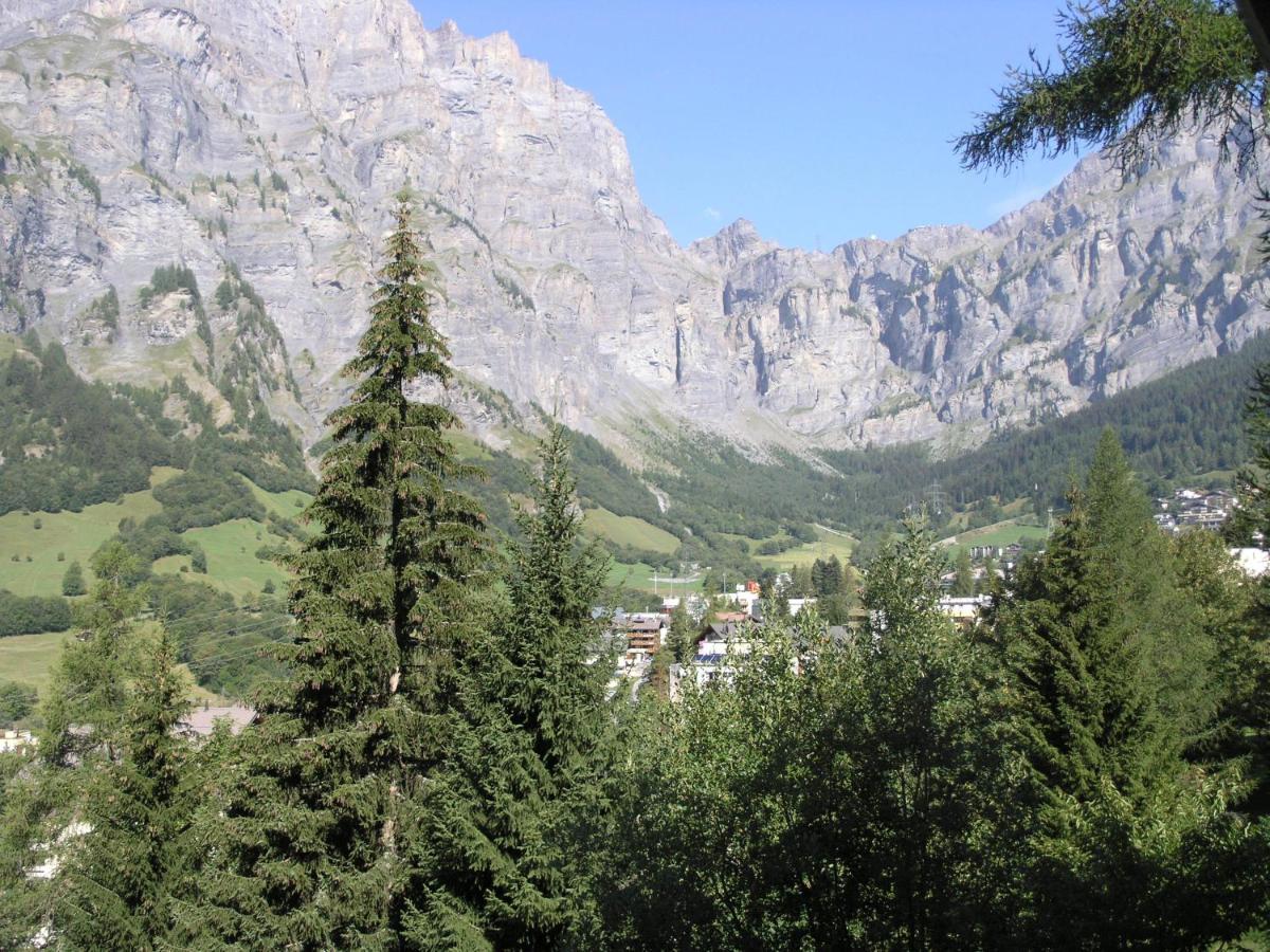Apartmán Haus Tarbey Leukerbad Exteriér fotografie