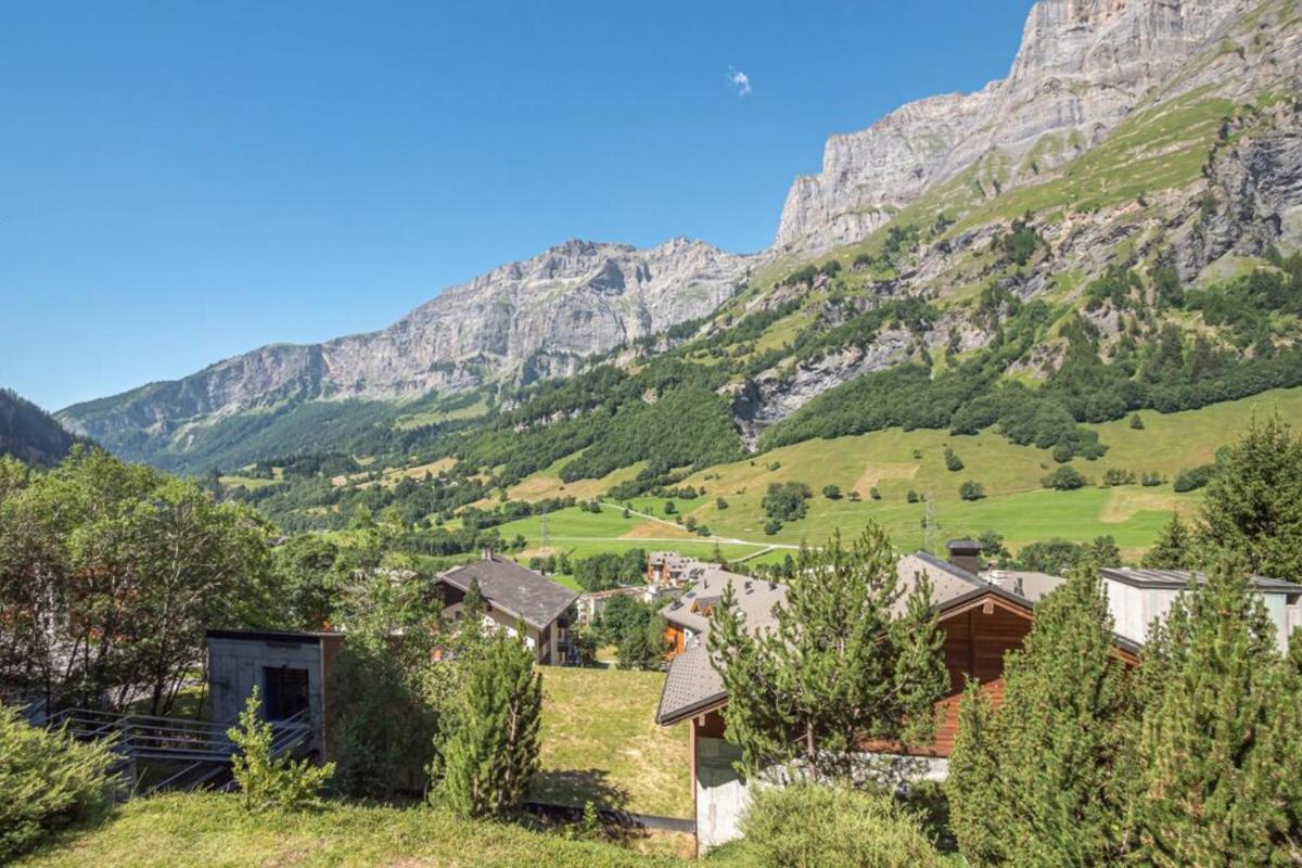 Apartmán Haus Tarbey Leukerbad Exteriér fotografie