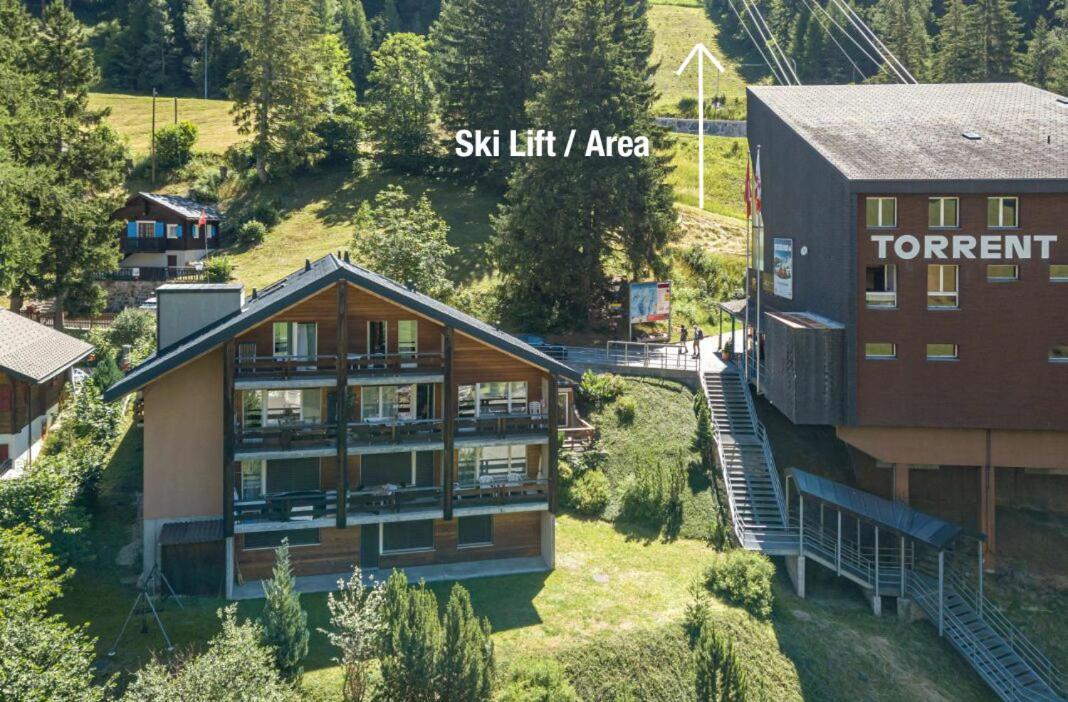 Apartmán Haus Tarbey Leukerbad Exteriér fotografie