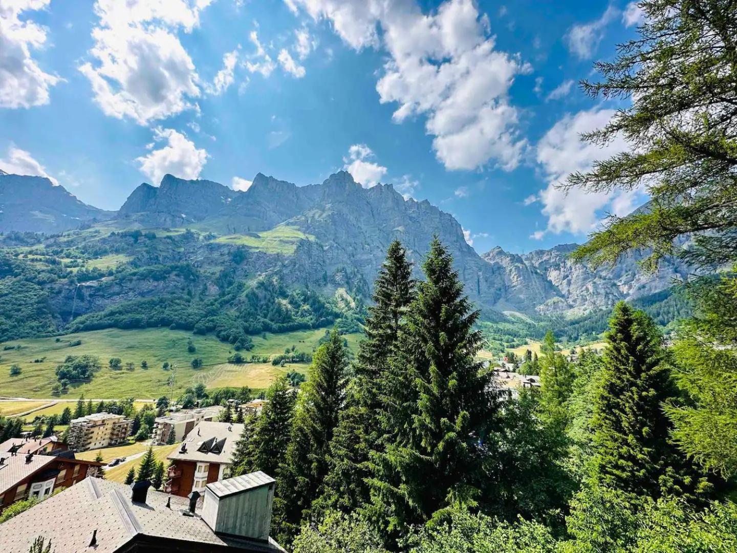 Apartmán Haus Tarbey Leukerbad Exteriér fotografie