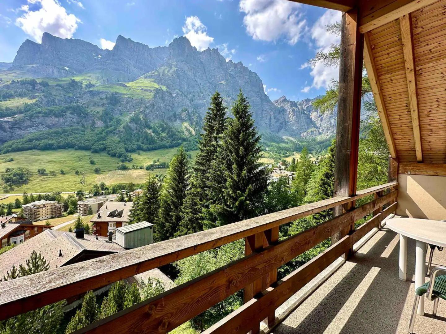 Apartmán Haus Tarbey Leukerbad Exteriér fotografie